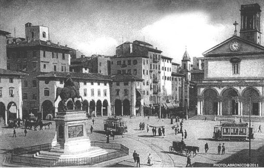 livorno statua equestre epoca